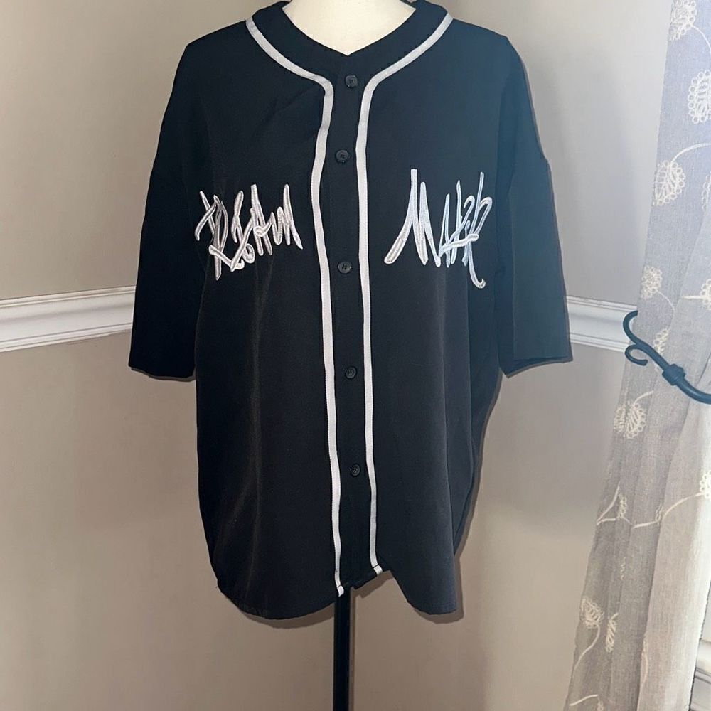 SHEIN Full Button Jersey